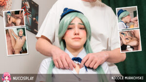 Flight Attendant Nicole Murkovski Gets Cum All Over Her Perfect Booty